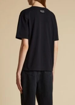 The Mae T-Shirt In Black -Fashion Girl Sales Shop MAE TSHIRT BLACK 0010