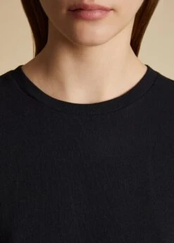 The Mae T-Shirt In Black -Fashion Girl Sales Shop MAE TSHIRT BLACK 0017