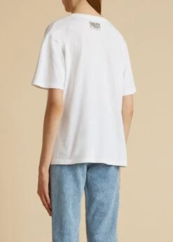 The Mae T-Shirt In White -Fashion Girl Sales Shop MAE TSHIRT WHITE 0006