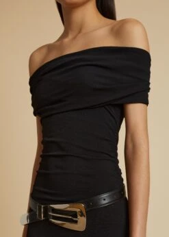 The Marca Dress In Black -Fashion Girl Sales Shop MARCA BLACK 0012