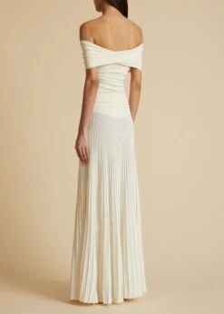 The Marca Dress In Ivory -Fashion Girl Sales Shop MARCA IVORY 0050