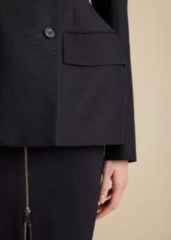 The Martu Blazer In Black -Fashion Girl Sales Shop MARTU BLACK 0075