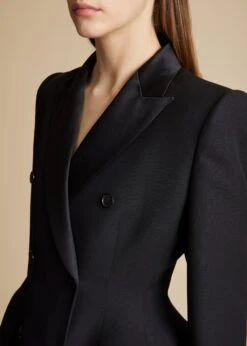 The Martu Blazer In Black -Fashion Girl Sales Shop MARTU BLACK 0082