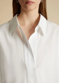 The Melan Top In White -Fashion Girl Sales Shop MELAN WHITE 0021