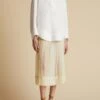 The Tudi Skirt In Cream