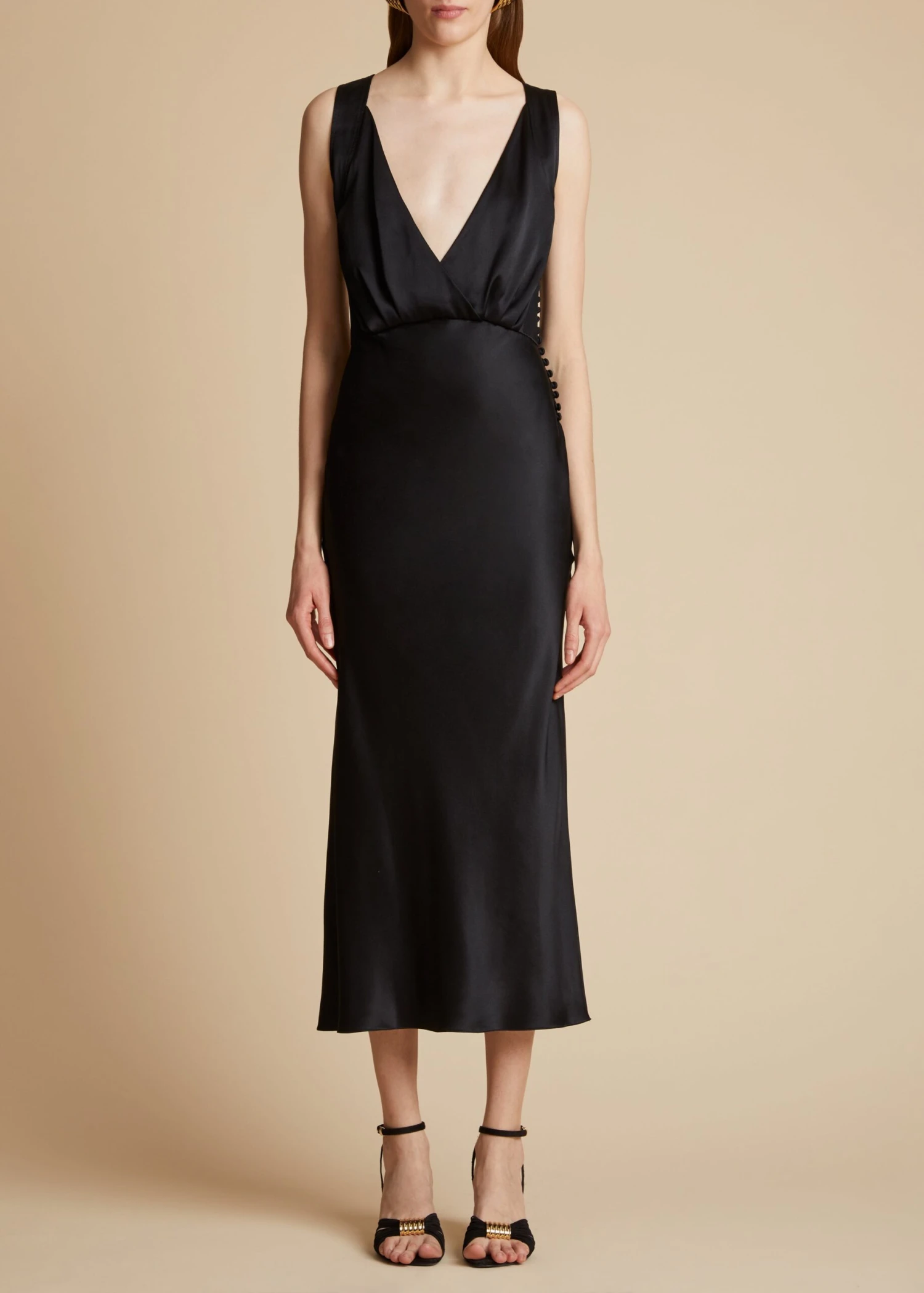 The Milo Dress In Black 2 The Milo Dress In Black - Image 2