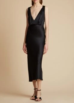 The Milo Dress In Black