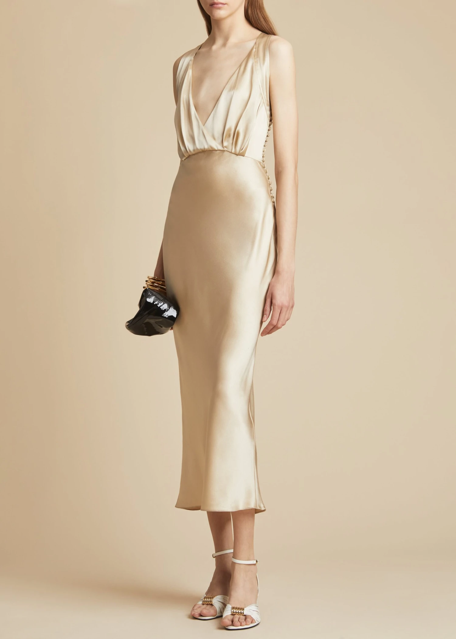 The Milo Dress In Ecru 1 The Milo Dress In Ecru