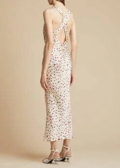 The Milo Dress In Rose Print 8 The Milo Dress In Rose Print -Fashion Girl Sales Shop MILO ROSE PRINT 0022