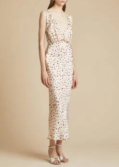 The Milo Dress In Rose Print