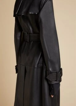 The Murphy Trench In Black Leather -Fashion Girl Sales Shop MURPHY BLACKLEATHER 0018 fabc55e7 a116 4e9d bfd4 e727504e71ca