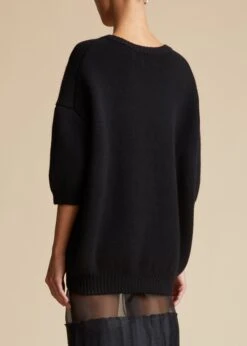 The Nere Sweater In Black 8 The Nere Sweater In Black -Fashion Girl Sales Shop NERE BLACK 0038