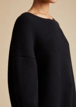 The Nere Sweater In Black 10 The Nere Sweater In Black -Fashion Girl Sales Shop NERE BLACK 0056