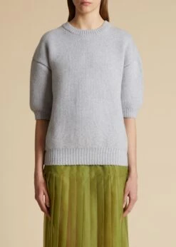 The Nere Sweater In Warm Grey