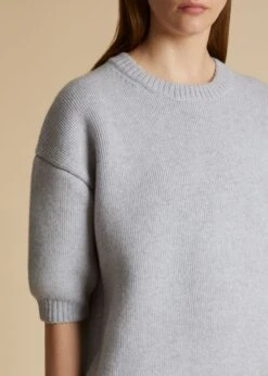 The Nere Sweater In Warm Grey -Fashion Girl Sales Shop NERE WARMGREY 0023