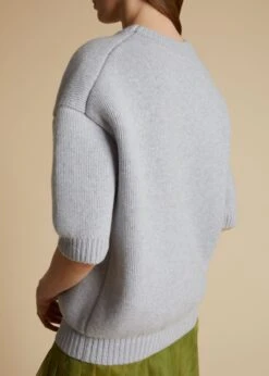 The Nere Sweater In Warm Grey -Fashion Girl Sales Shop NERE WARMGREY 0031