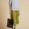 The Tudi Skirt In Green
