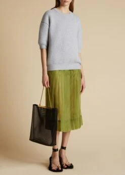 The Tudi Skirt In Green