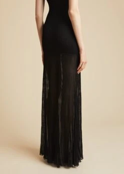 The Nivea Dress In Black -Fashion Girl Sales Shop NIVEA BLACK 0036