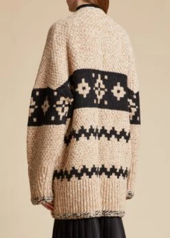 The Oren Cardigan In Cafe -Fashion Girl Sales Shop OREN CAFE 0031