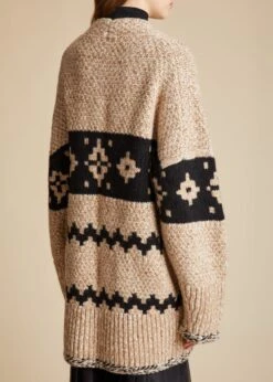 The Oren Cardigan In Cafe -Fashion Girl Sales Shop OREN CAFE 0040