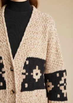 The Oren Cardigan In Cafe -Fashion Girl Sales Shop OREN CAFE 0049