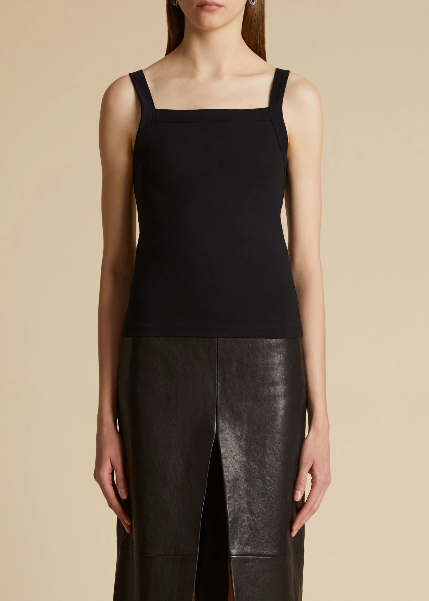 The Oylan Tank In Black 2 The Oylan Tank In Black - Image 2