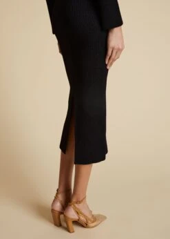 The Pia Dress In Black -Fashion Girl Sales Shop PIA BLACK 0048