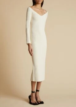 The Pia Dress In Ivory