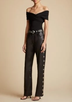 The Rafael Bodysuit In Black