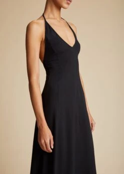 The Raysha Dress In Black 9 The Raysha Dress In Black -Fashion Girl Sales Shop RAYSHA BLACK 0083