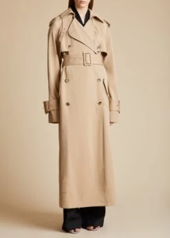 The Rennie Trench In Beige