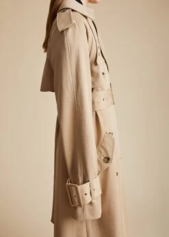 The Rennie Trench In Beige -Fashion Girl Sales Shop RENNIE NUDE 0044