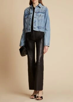 The Rizzo Jacket In Bryce With Studs