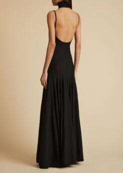 The Romee Dress In Black -Fashion Girl Sales Shop ROMEE BLACK 0028