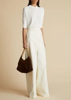 The Saffron Top In Ivory