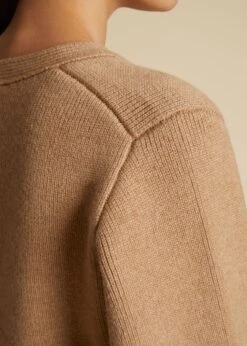 The Scarlet Cardigan In Camel -Fashion Girl Sales Shop SCARLET CAMEL 0014