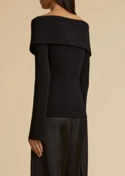 The Sevyn Top In Black -Fashion Girl Sales Shop SEVYN BLACK 0007