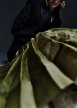 The Tudi Skirt In Green -Fashion Girl Sales Shop SH06 1049 v1 QC Unrecc