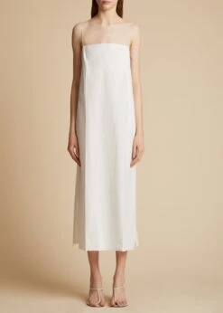 The Sicily Dress In White -Fashion Girl Sales Shop SICILY WHITE 0057