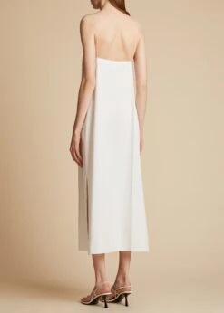 The Sicily Dress In White -Fashion Girl Sales Shop SICILY WHITE 0065