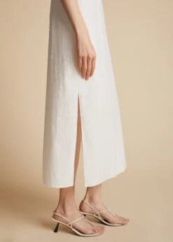 The Sicily Dress In White -Fashion Girl Sales Shop SICILY WHITE 0073