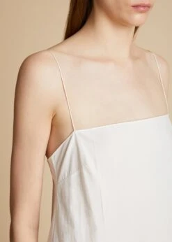 The Sicily Dress In White -Fashion Girl Sales Shop SICILY WHITE 0084