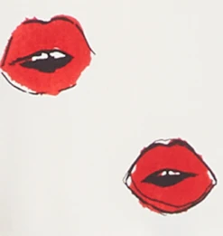 The Blaz Dress In Cream With Red Lip Print -Fashion Girl Sales Shop ScreenShot2023 05 05at1.47.03PM