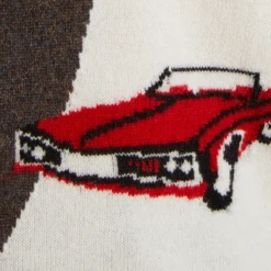 The Mavis Sweater In Ivory With Car Print -Fashion Girl Sales Shop Screenshot2023 08 17at1.06.19AM