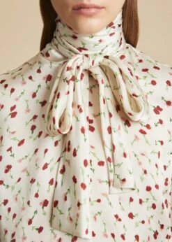 The Tash Top In Rose Print -Fashion Girl Sales Shop TASH ROSEPRINT 0012