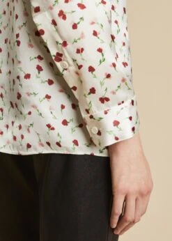 The Tash Top In Rose Print -Fashion Girl Sales Shop TASH ROSEPRINT 0021