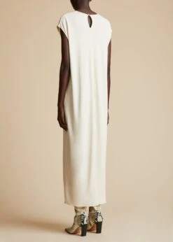 The Taylor Dress In Cream -Fashion Girl Sales Shop TAYLOR CREAM 0050