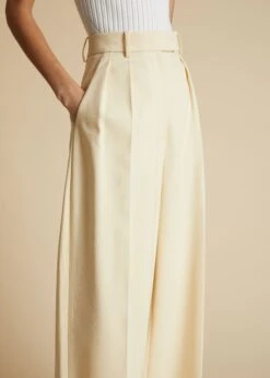 The Teyana Pant In Bone -Fashion Girl Sales Shop TEYANA BONE 0005