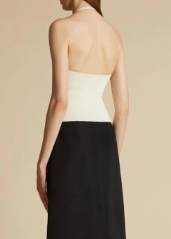 The Thaiane Top In Ivory -Fashion Girl Sales Shop THAIANE IVORY 0038